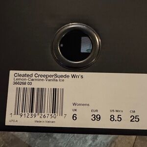 Women's Cleated Creeper Suede Platforms - Lemon, Carmine, Vanilla Ice